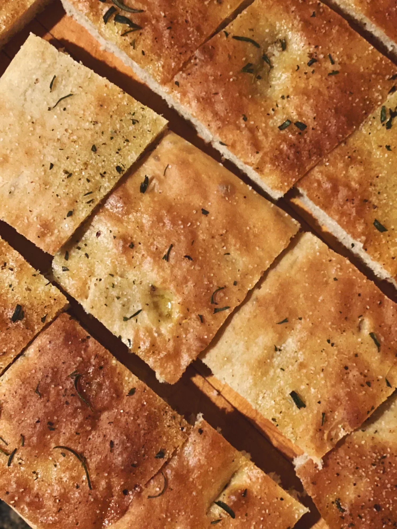 Salty, Rosemary Focaccia